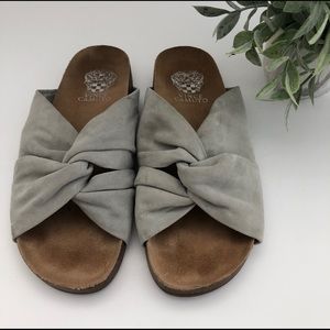 Vince Camuto Biminti Slide Sandal Leather Size 8.5